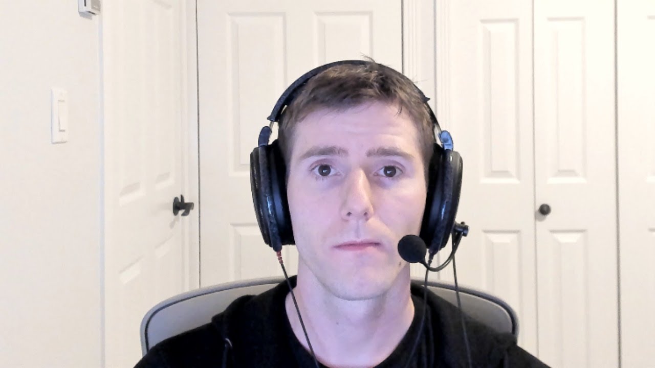Linus with headset